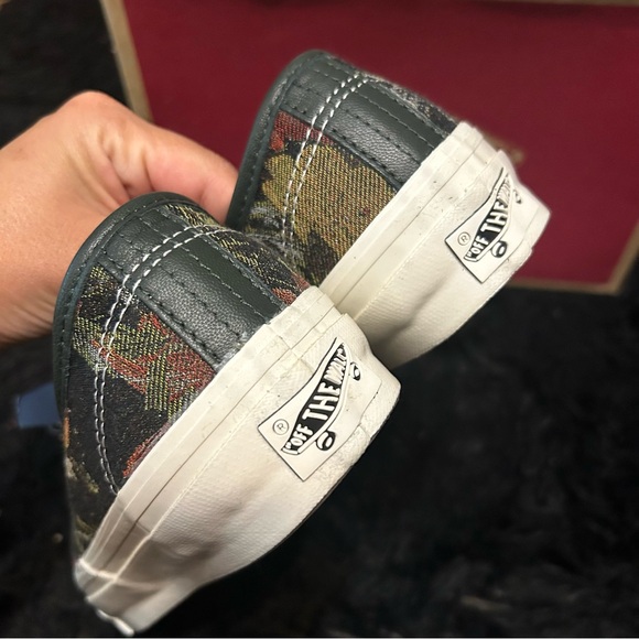 VANS Authentic Reissue 44 Jacquard Floral lace up shoes sneakers women’s 7.5 new - Picture 4 of 7
